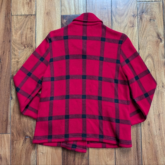 Chaps Ralph Lauren Asymmetrical Pea Coat (L) - Picture 2 of 7